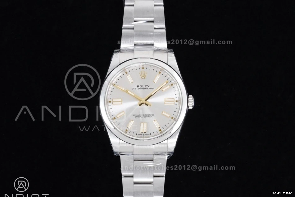 Perpetual 41mm Silver Tailored Edition 904L VSF DD3230 Oyster V 1:1 Dial 124300 954 Steel Best 0910